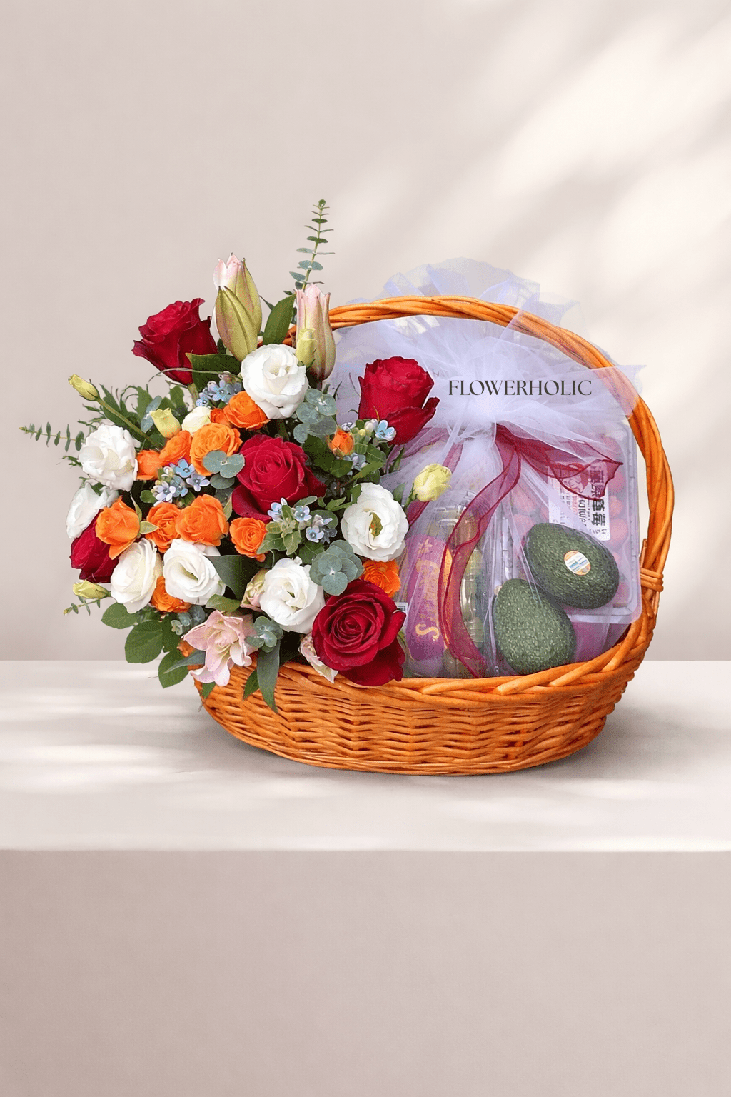 Flowers & Fruits Basket - FLOWERHOLIC