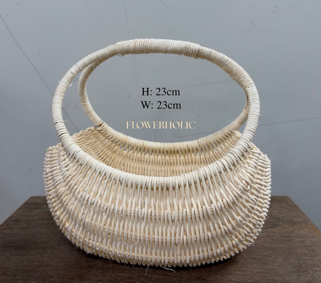 Handmade Basket 06 - FLOWERHOLIC