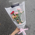 Medium Carnation Fresh and Cheerful Bouquet RM20 (Random colours) - FLOWERHOLIC