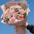 The L size Carnation Lovely and Gentle Bouquet RM150 - FLOWERHOLIC