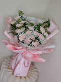 The Special XL size Carnation Lovely and Gentle Bouquet RM200 - FLOWERHOLIC